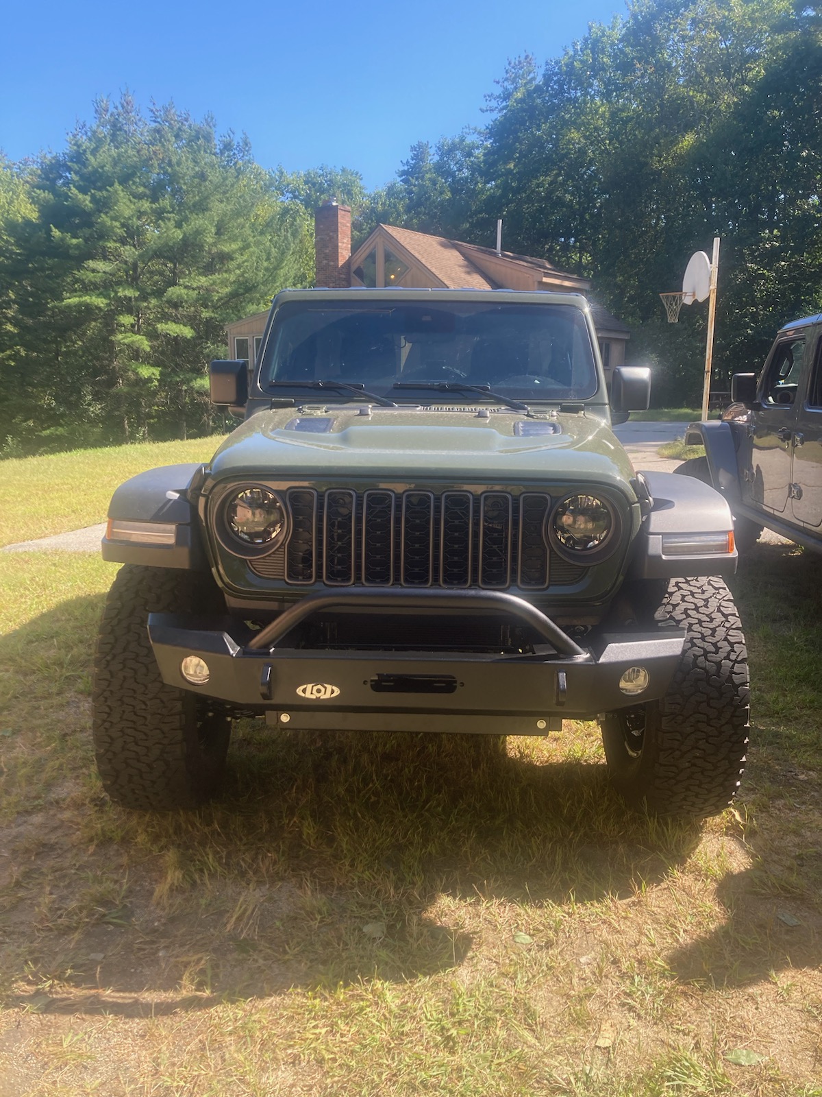 User Media for: LOD Signature Series Mid Width Front Bumper w/ Bull Bar Guard, Black Powder Coated  - JT/JL