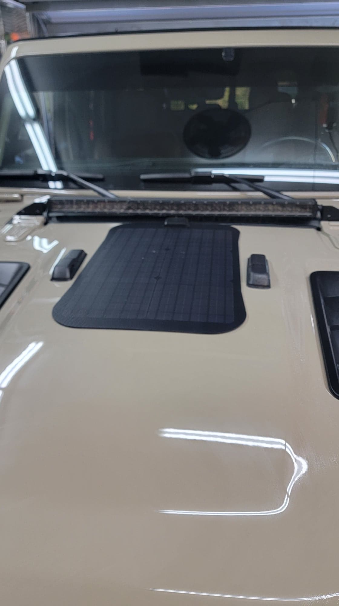 User Media for: Cascadia 4x4 VSS Hood Solar Panel System - JT/JL Rubicon Only