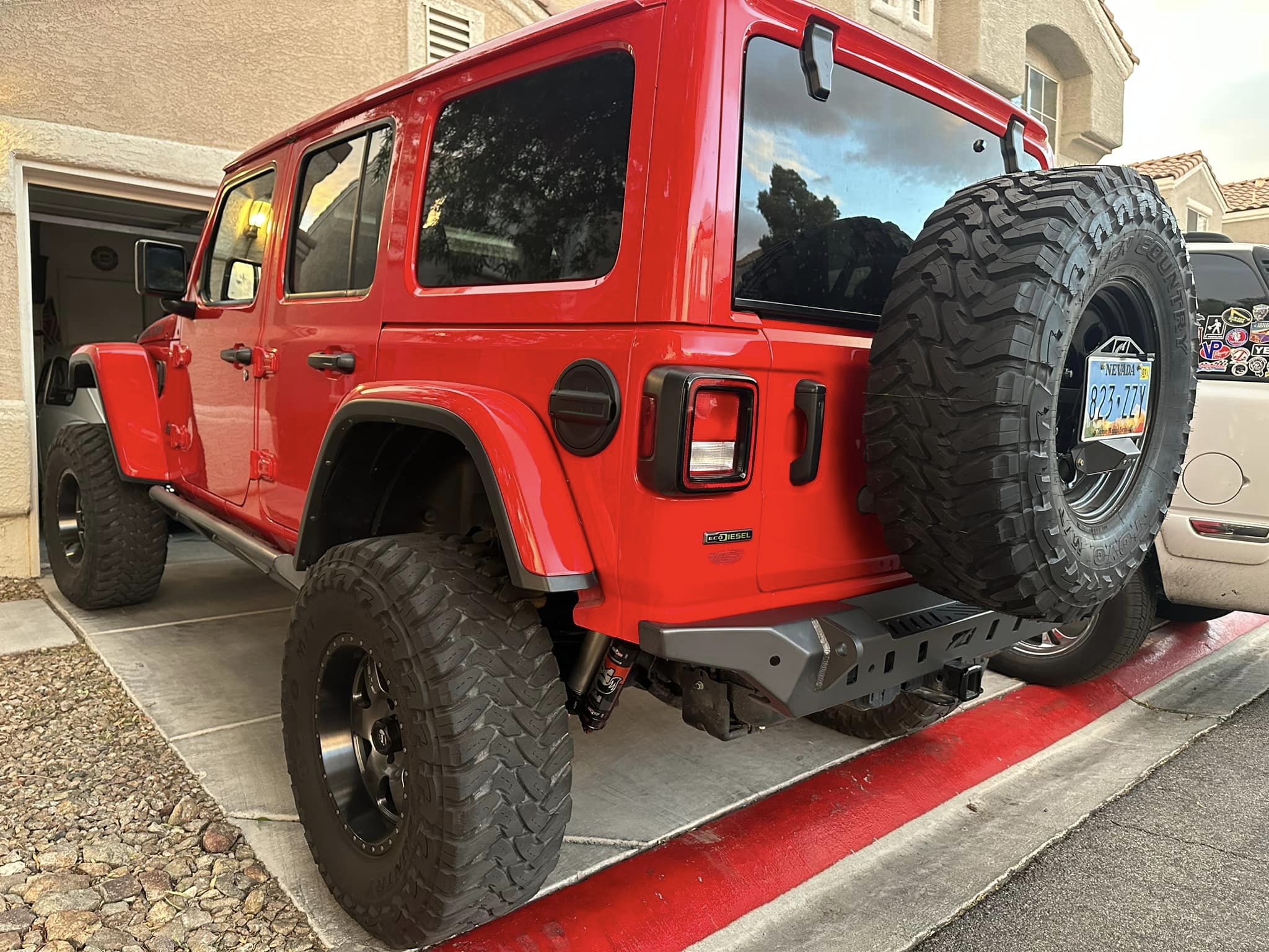 User Media for: Motobilt Tire Carrier - Bare  - JL 