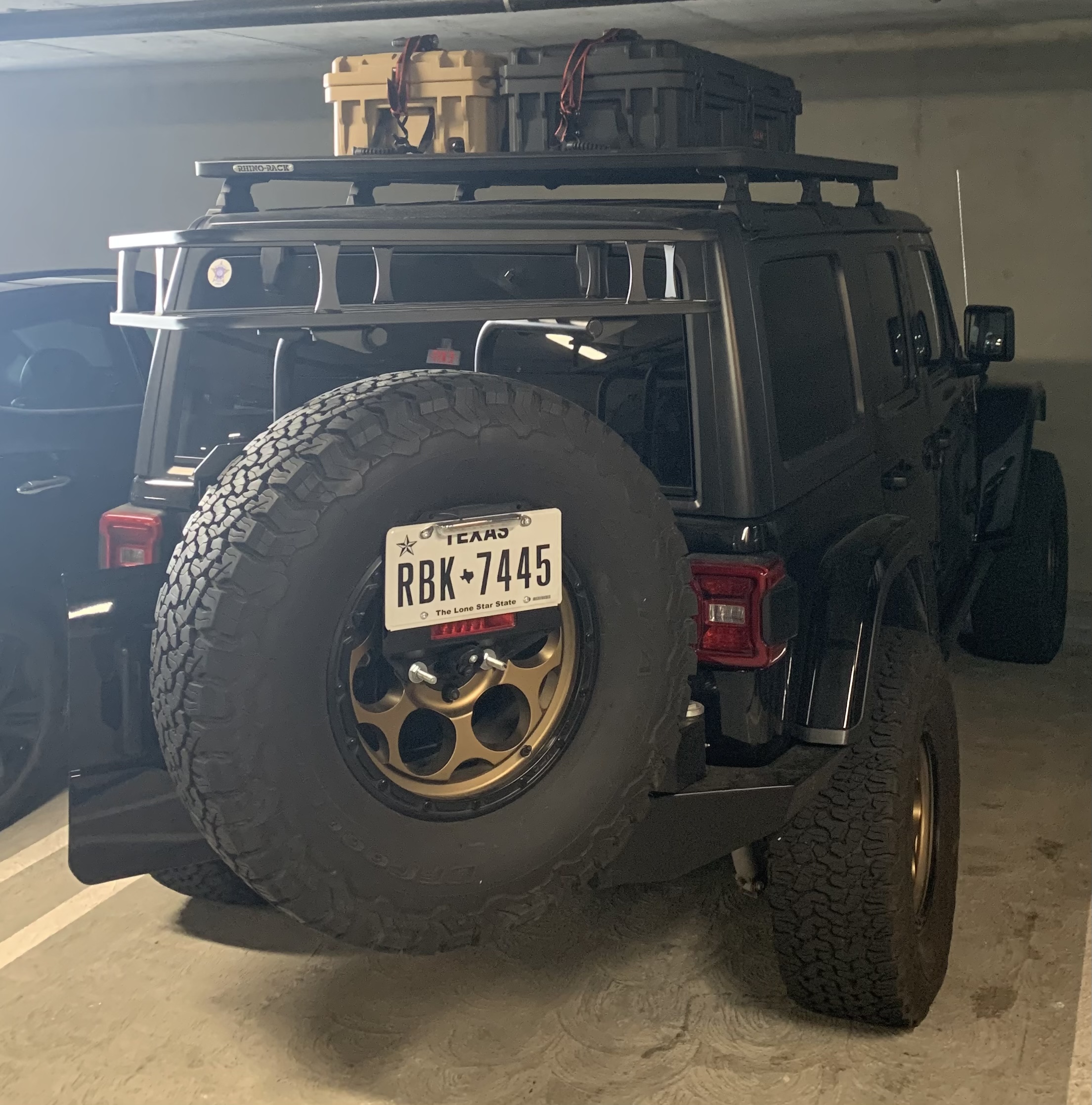 User Media for: LOD Destroyer Full Width Rear Bumper w/Tire Carrier, Black  - JL