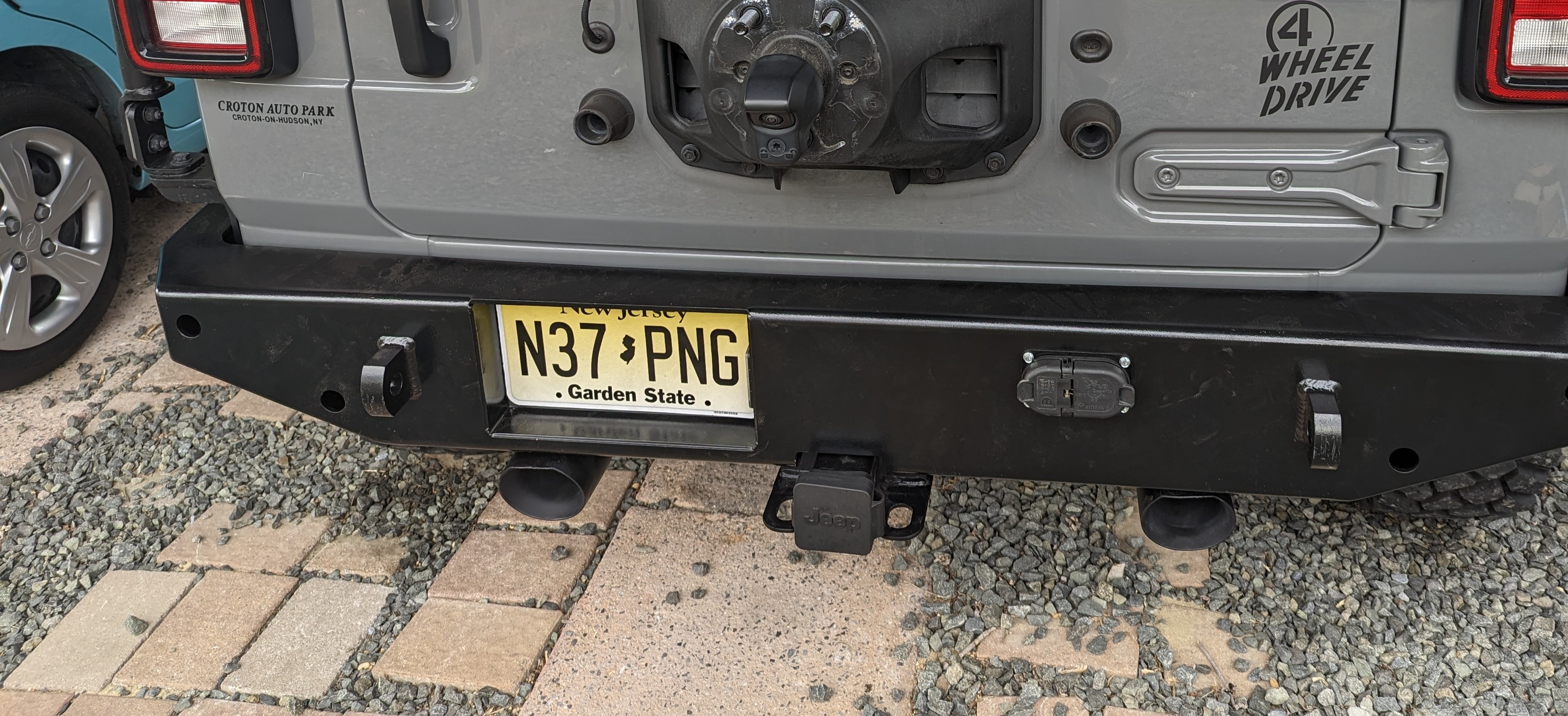 User Media for: Rock Hard 4x4 Patriot Series Aluminum Rear Bumper   - JL 