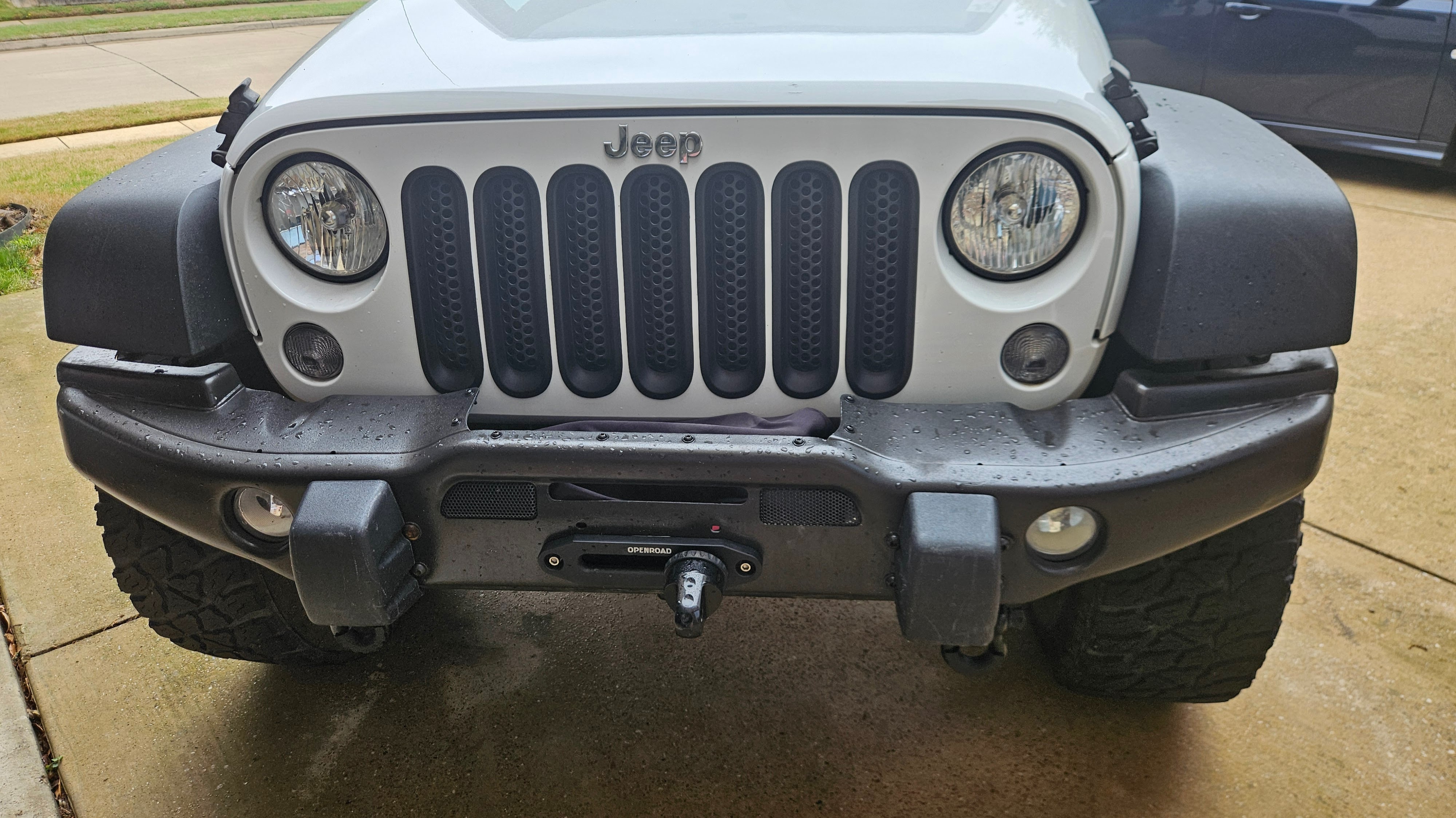 User Media for: AEV Tubeless Front Bumper Black - JK