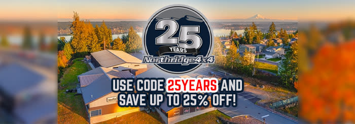 CELEBRATE 25 YEARS OF NORTHRIDGE4X4