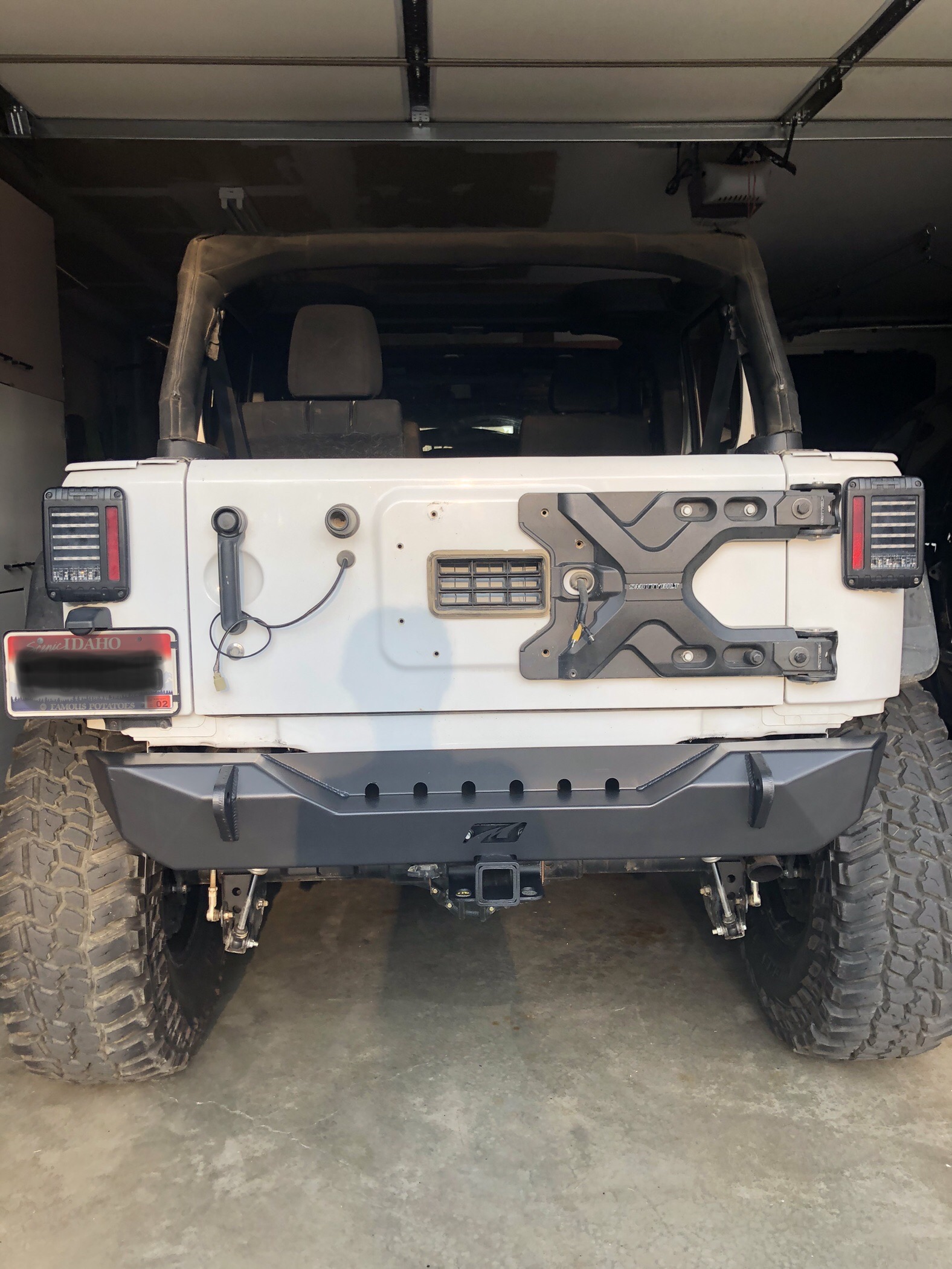 User Media for: Motobilt Rear Stubby Bumper - Bare Steel  - JK