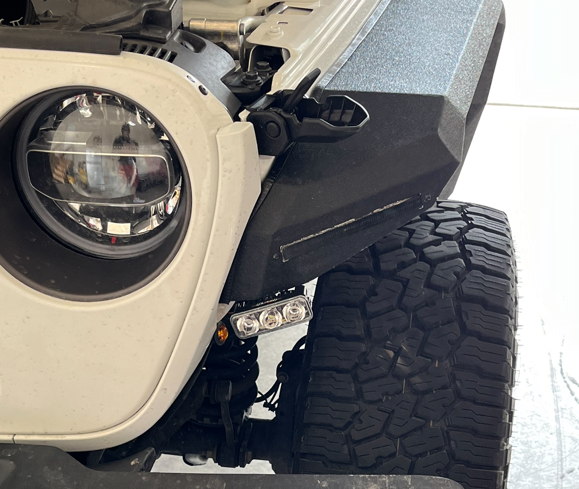 Quake LED DRL Fender Lights w/ Switchback Turn Signal ( Part Number: QTE956)