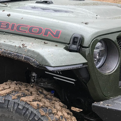 User Media for: Rugged Ridge Front DRL Chop Brackets  - JT/JL Rubicon Only