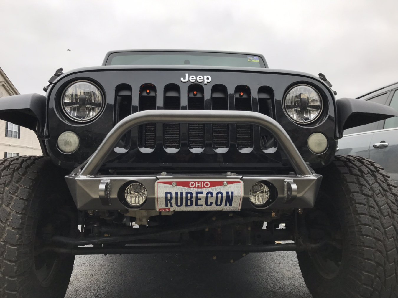 User Media for: LOD Destroyer Front Bumper License Plate Mount Bare Steel - JT/JL/JK