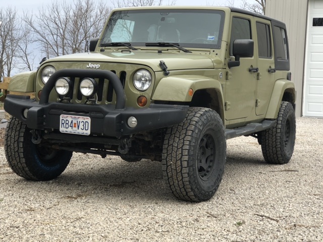 AEV Premium Front Bumper  ( Part Number: 10305055AD)