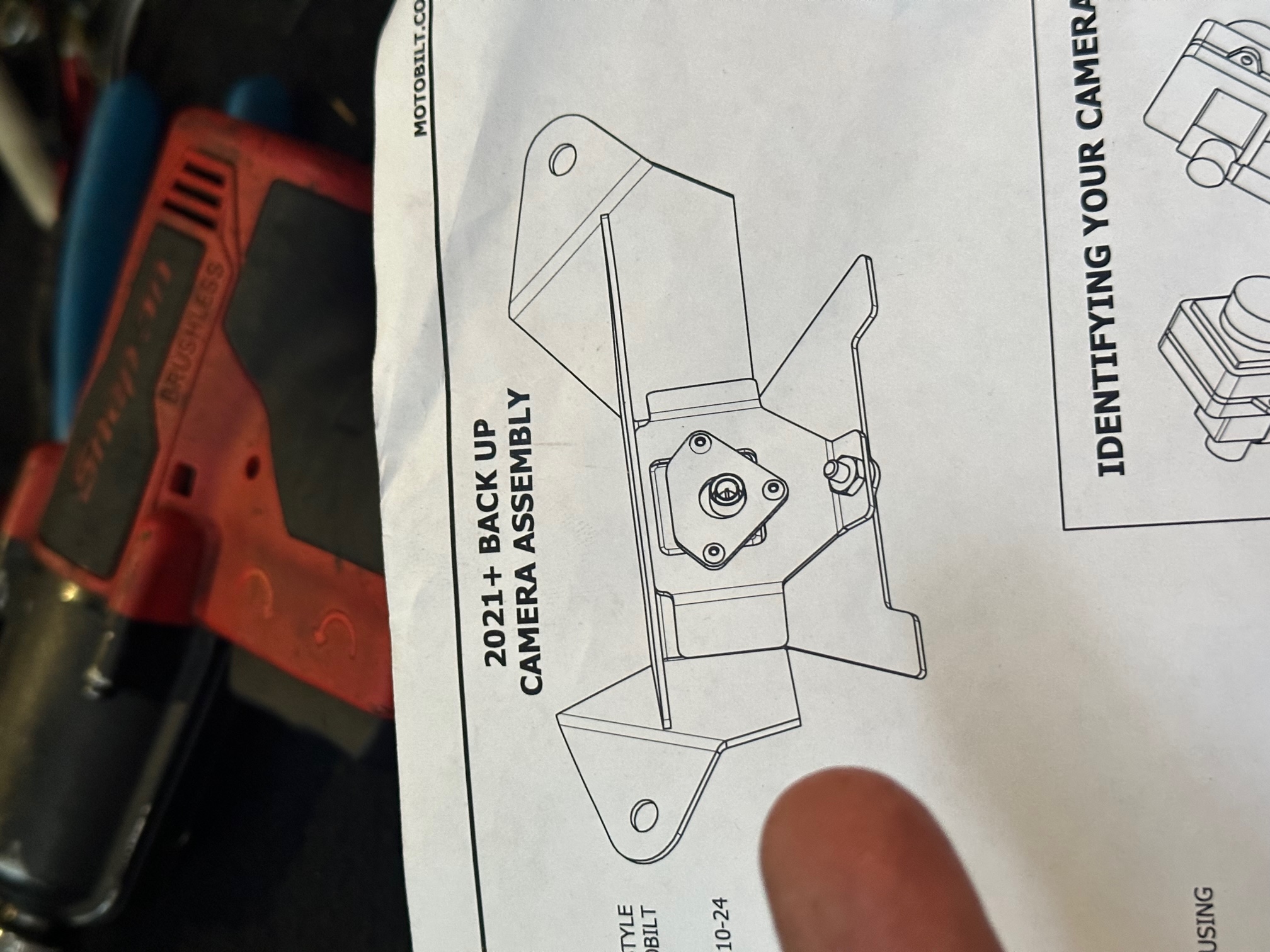 User Media for: Motobilt Spare Tire Tag Relocation Kit w/ Camera Mount  - JL 
