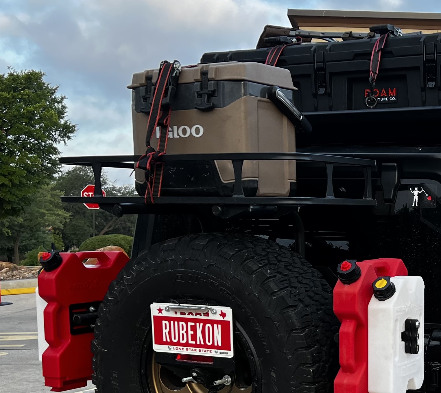 User Media for: LOD Destroyer Trail Rack Black Powder Coated - JL/JK