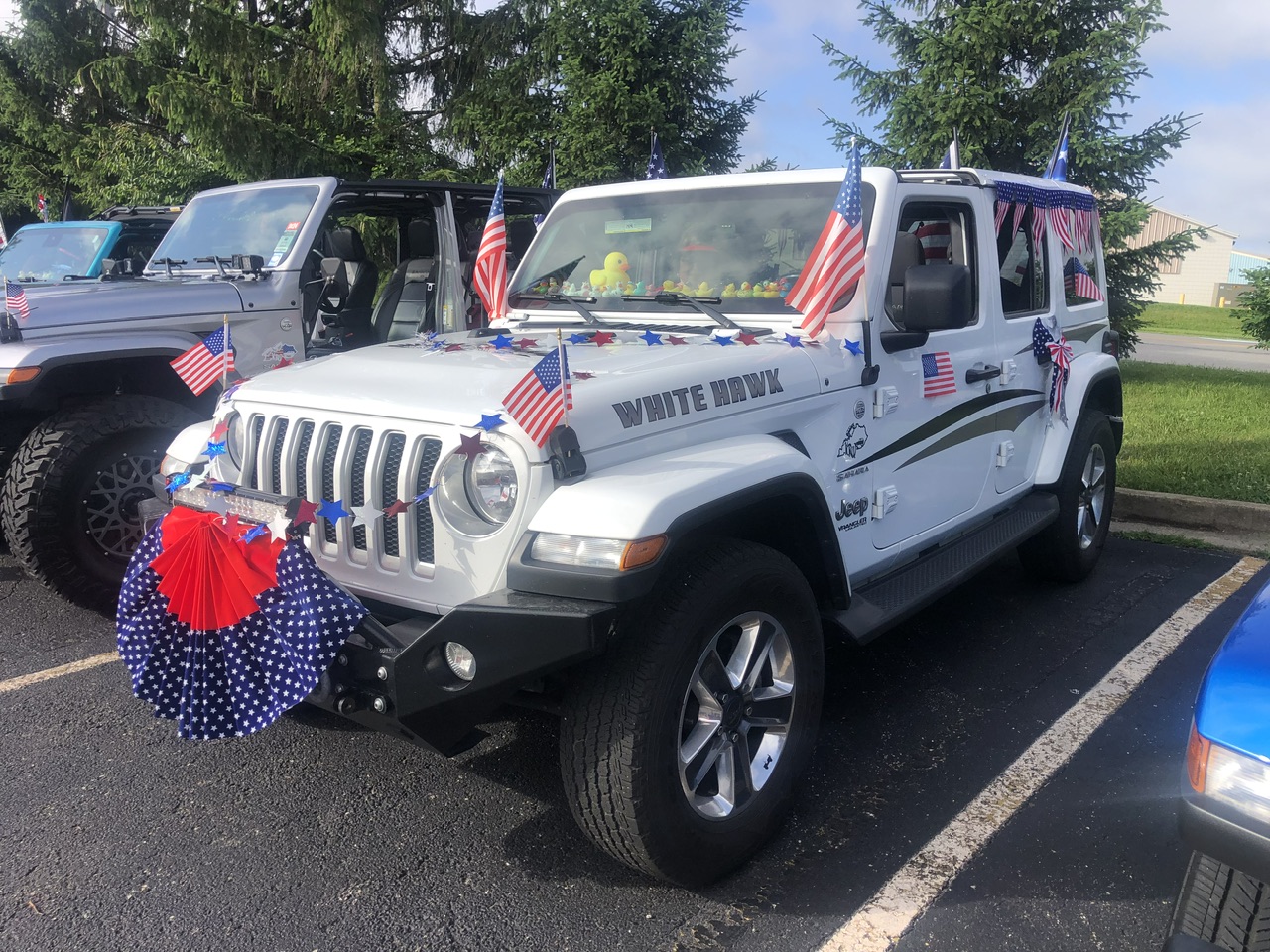User Media for: Rock Hard 4x4 Patriot Series Full Width Aluminum Front Bumper w/Lowered Winch Mount, Black - JT/JL
