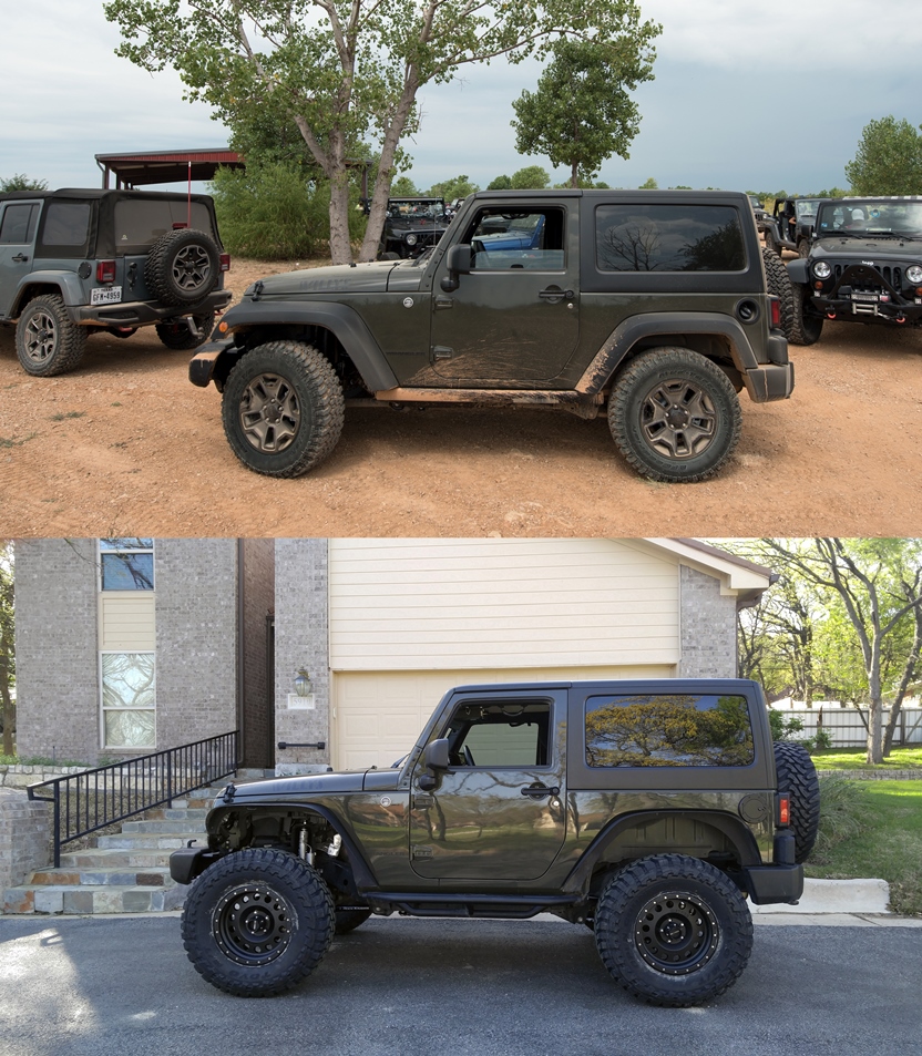 Rock Krawler 2.5in X-Factor Mid Arm System Lift Kit ( Part Number: JK25XF-2)