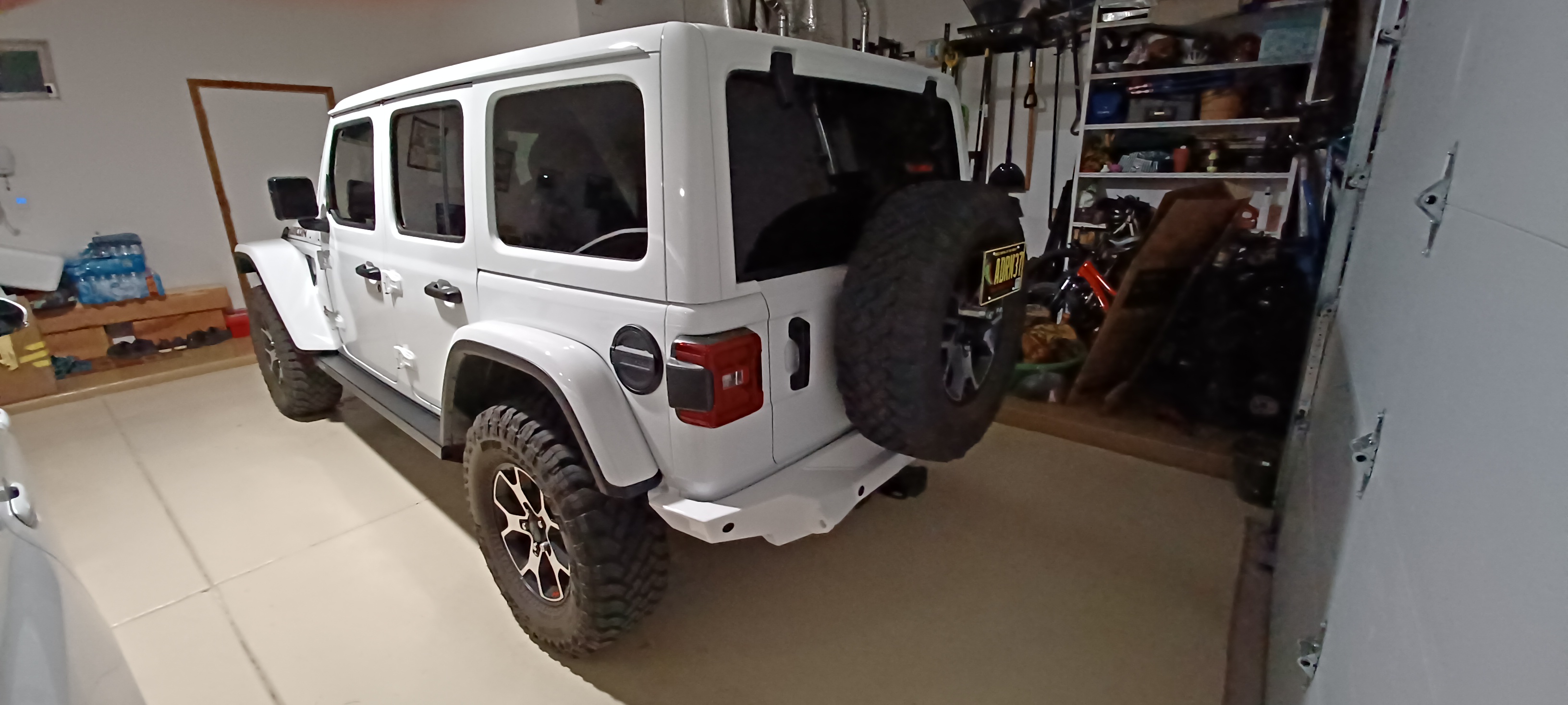 User Media for: Artec Industries NightHawk Rear Bumper, Bare Steel - JL