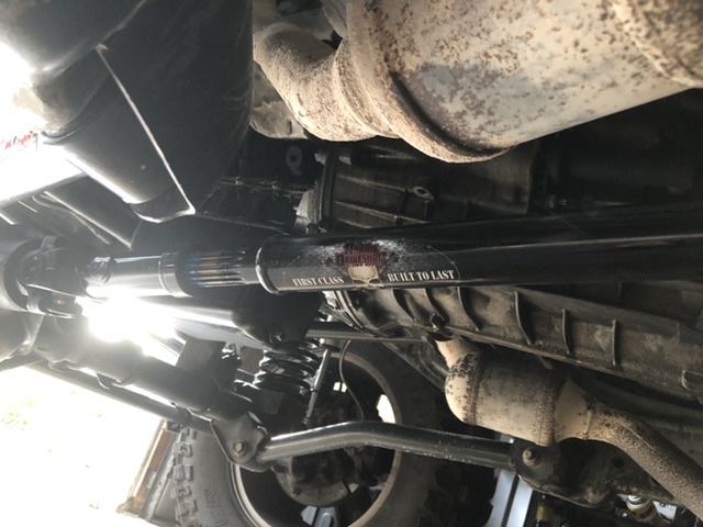 User Media for: Adams Driveshaft Front Solid 1310 CV Driveshaft with Pinion Yoke  - JK