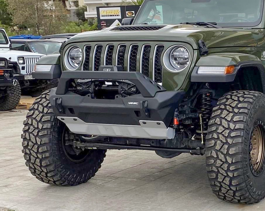 User Media for: RIVAL Aluminum Front Stubby Winch Bumper - JT/JL/JK