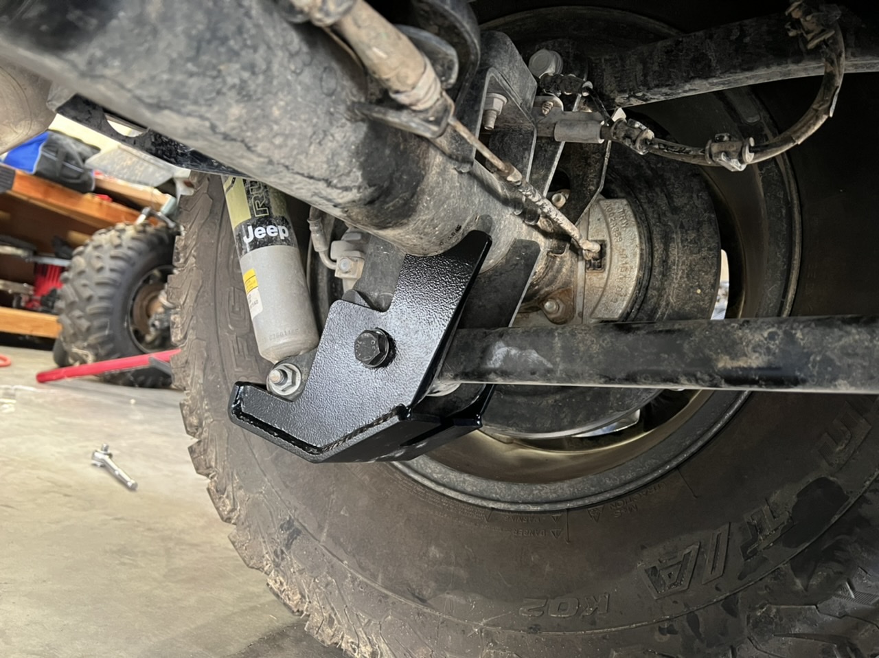 User Media for: Rock Hard 4x4 Bolt-On Front and Rear Lower Control Arm Skid Plates  - JL 