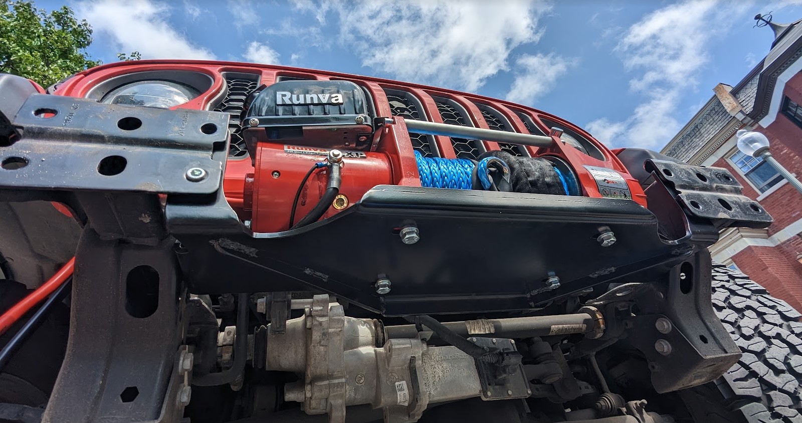 User Media for: BullDog Winch Mount for OE Steel Winch Mount Bumper - JT/JL 