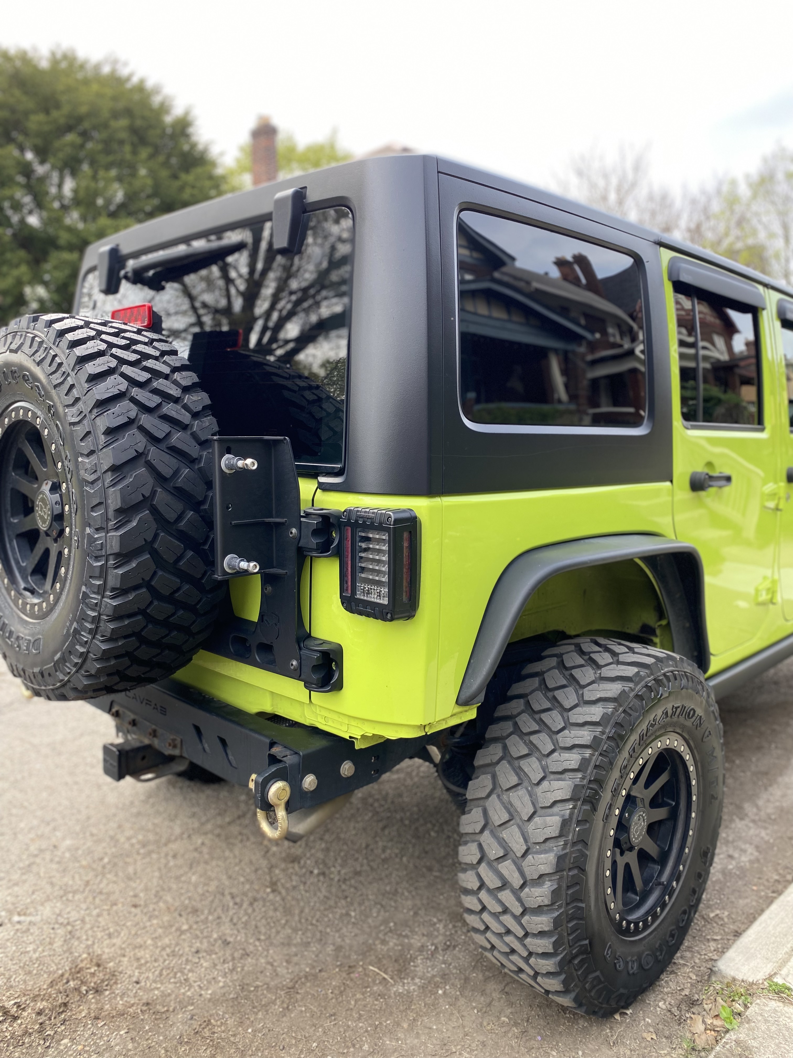User Media for: Teraflex Heavy Duty Hinged Tire Carrier - JK