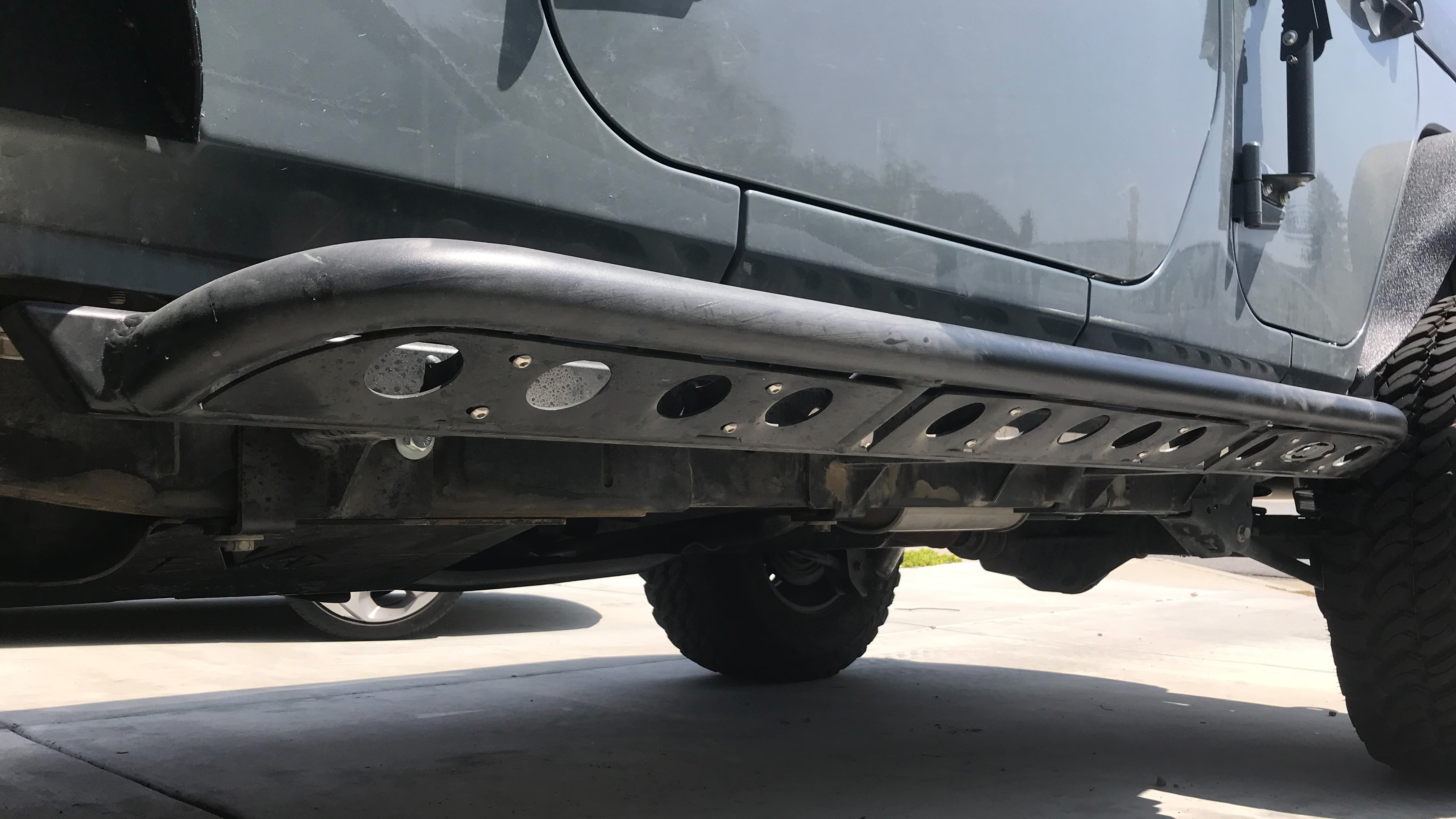 User Media for: LOD Signature Series Rock Sliders Black Texture - JK 4dr