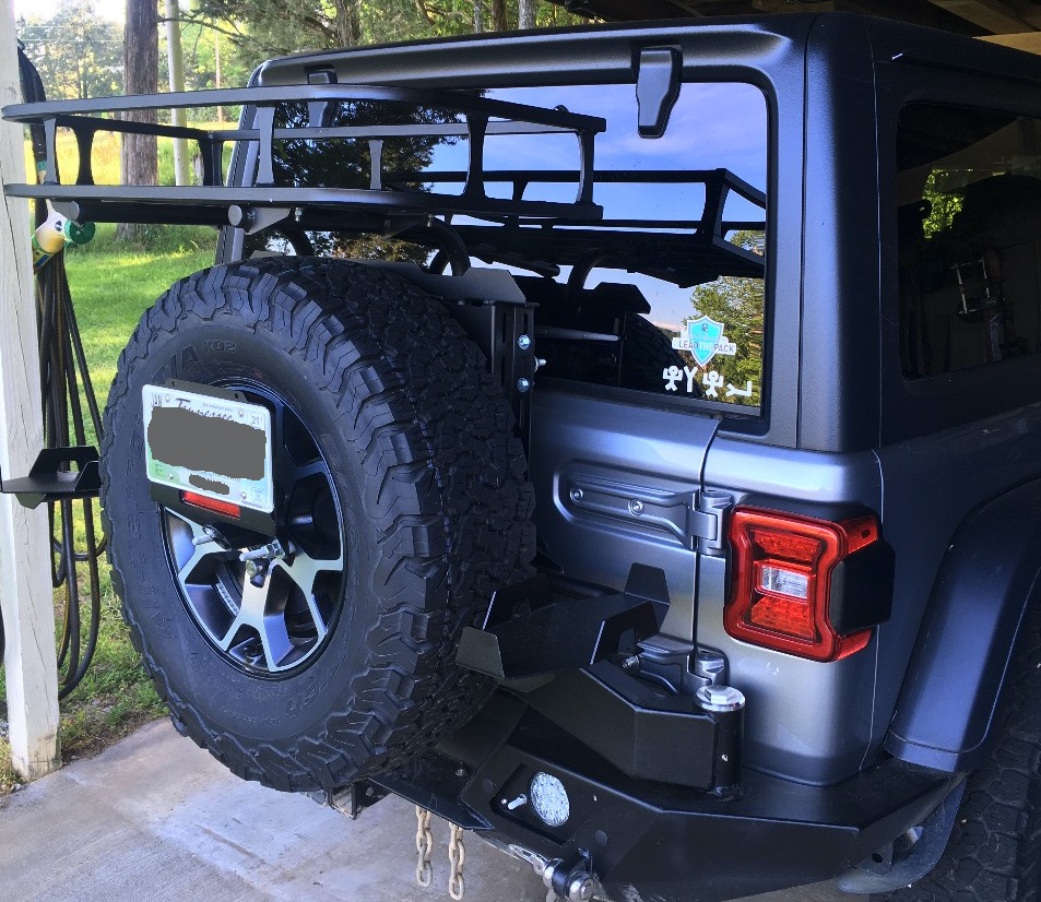 User Media for: LOD Destroyer Trail Rack Black Powder Coated - JL/JK