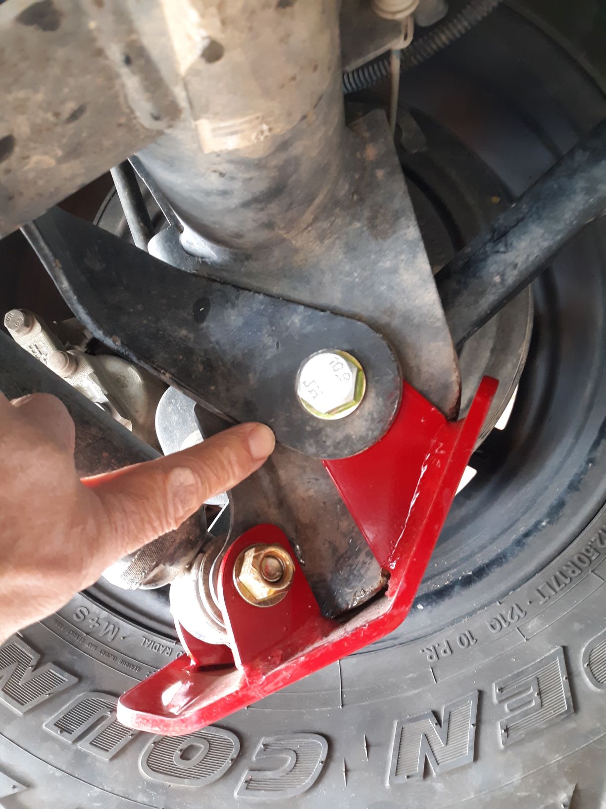 User Media for: Rancho Performance Shock and Control Arm Skid Plates, Rear - JK