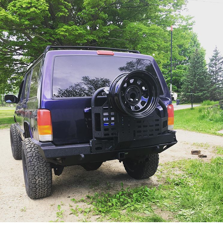 Smittybilt XRC Rear Bumper w/Tire Carrier ( Part Number: 76851)