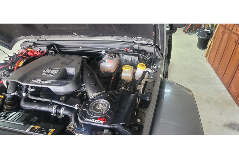 AFE Power HD Cold Air Intake System w/Pro GUARD 7 Filter (Part Number: 50-70062G) User Media for: AFE Power HD Cold Air Intake System w/Pro GUARD 7 Filter - JL / JT Diesel