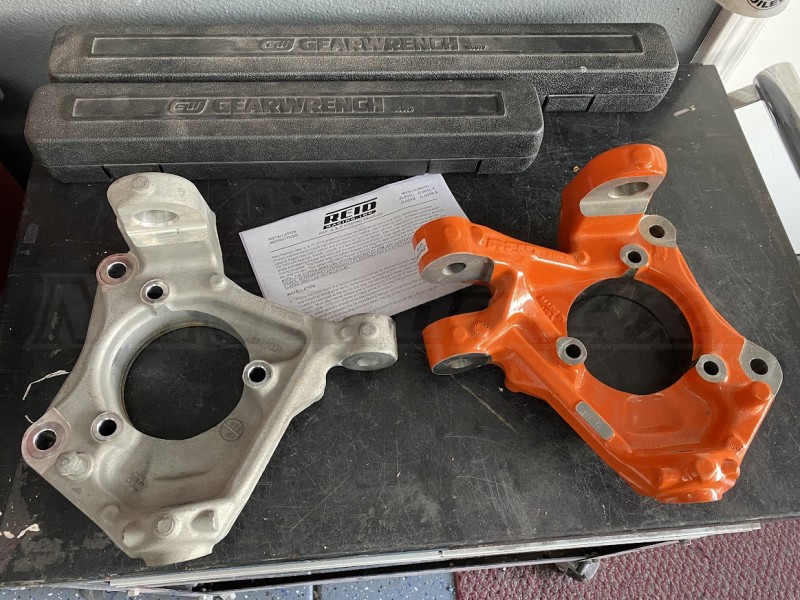Reid Racing HD Replacement Knuckle - Driver Side (Part Number: JL001L) User Media for: Reid Racing HD Replacement Knuckle - Driver Side - JT/JL