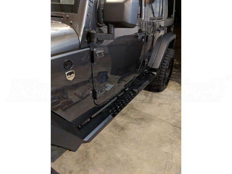LOD Destroyer Rock Sliders, Powder Coated Black ( Part Number: LODJRS0714) LOD Destroyer Rock Sliders, Powder Coated Black ( Part Number: JRS0714)