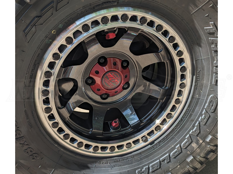 Teraflex Olympus Beadlock Off-Road Wheel 17x9 5x5 Metallic Black (Part Number: 1059056) User Media for: Teraflex Olympus Beadlock Off-Road Wheel 17x9 5x5 Metallic Black - JT/JL/JK