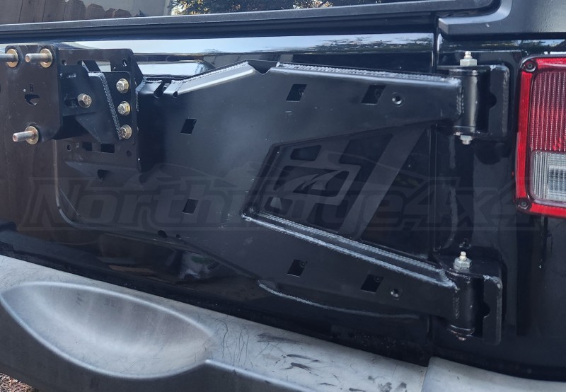 Motobilt Tire Carrier - Bare Steel (Part Number: MB1084) User Media for: Motobilt Tire Carrier - Bare Steel - JK