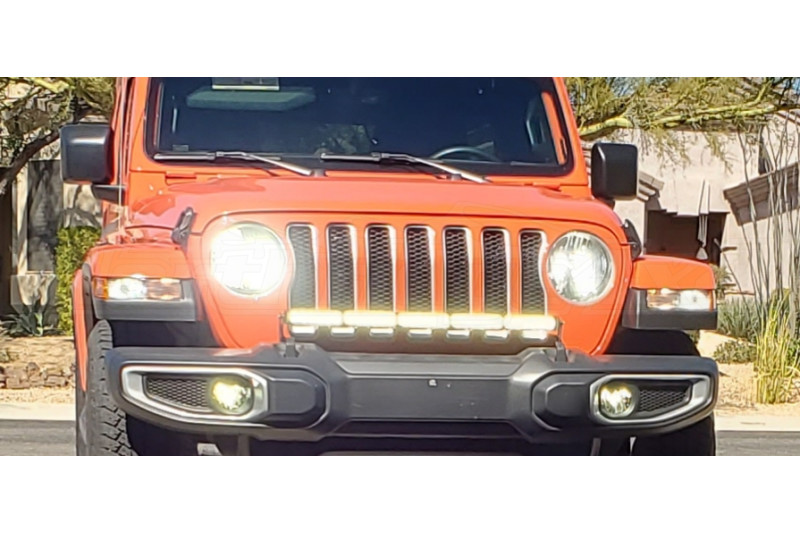 Diode Dynamics 30in Bumper Light Bar Kit - White Flood Single (Part Number: DD6078) User Media for: Diode Dynamics 30in Bumper Light Bar Kit - White Flood Single - JT/JL