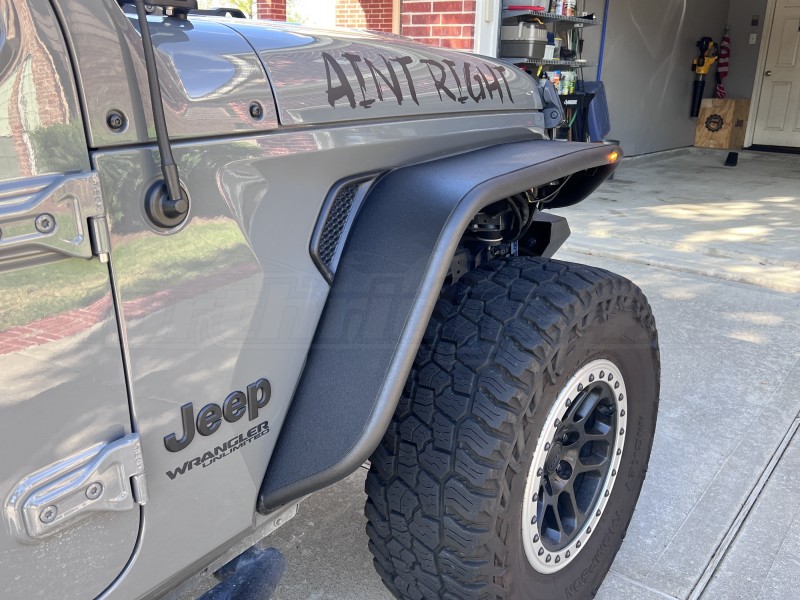 Bestop Granite Series Front Fender Flares - Matte Black (Part Number: 49660-01) User Media for: Bestop Granite Series Front Fender Flares - Matte Black - JL/JT
