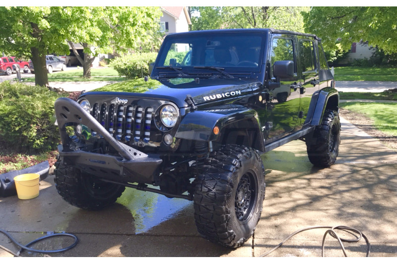 Smittybilt SRC Stinger Bumper Front Black (Part Number: 76524) User Media for: Smittybilt SRC Stinger Bumper Front Black - JK