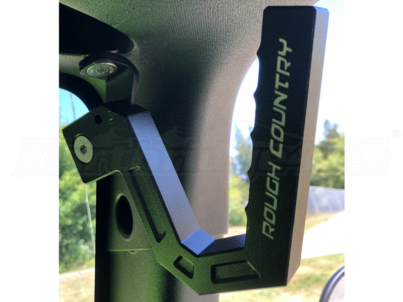 Rough Country Front Aluminum Grab Handles (Part Number: 6507) User Media for: Rough Country Front Aluminum Grab Handles - JK