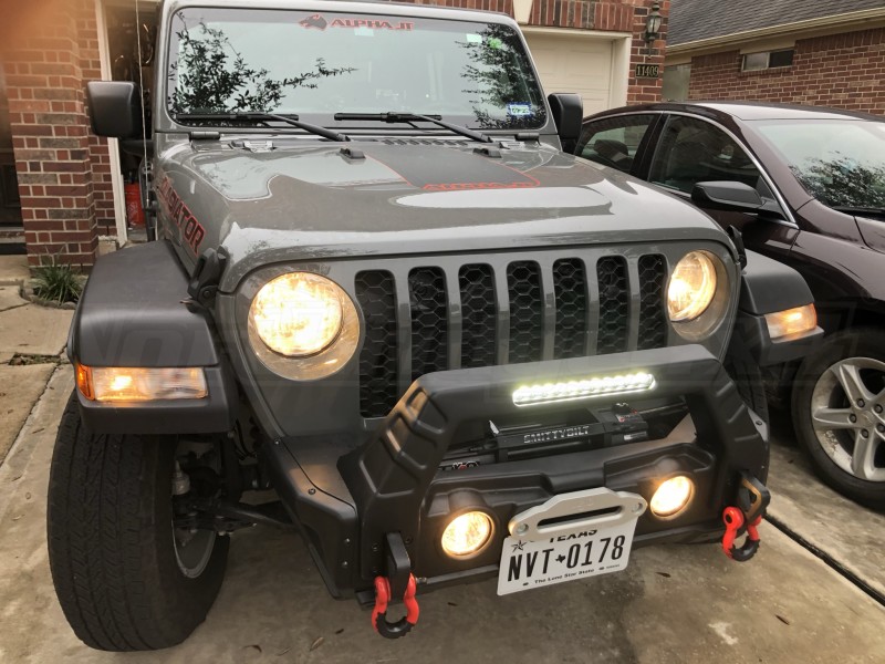 Smittybilt Stryker Front Bumper Center Section (Part Number: 76730) User Media for: Smittybilt Stryker Front Bumper Center Section - JT/JL/JK