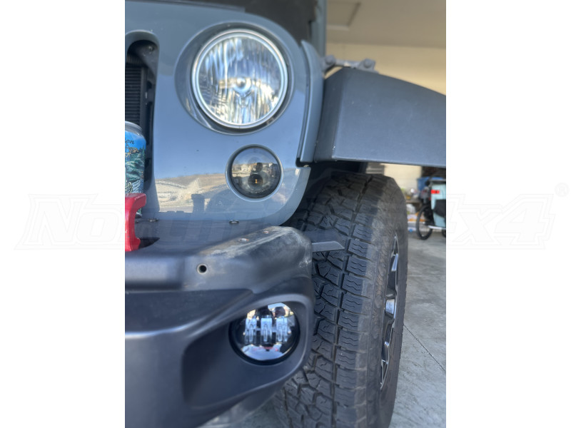 JW Speaker 6145 J2 LED Black 4in LED Fog Light Kit (Part Number: 0554573) User Media for: JW Speaker 6145 J2 LED Black 4in LED Fog Light Kit - JK