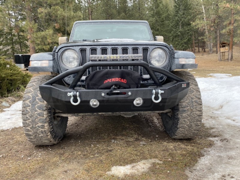 Fishbone Offroad Mid-Width Winch Front Bumper (Part Number: FB22088) User Media for: Fishbone Offroad Mid-Width Winch Front Bumper - JT/JL