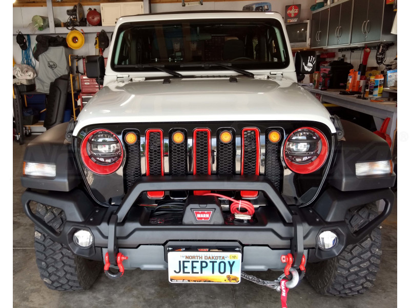 Rugged Ridge Venator Front Bumper w/ Overrider and Winch Tray (Part Number: 11549.41) User Media for: Rugged Ridge Venator Front Bumper w/ Overrider and Winch Tray - JT/JL