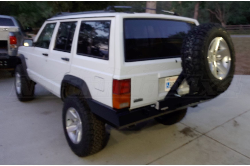 Rock Hard 4x4 Patriot Series Rear Bumper w/Tire Carrier (Part Number: RH-1013) User Media for: Rock Hard 4x4 Patriot Series Rear Bumper w/Tire Carrier