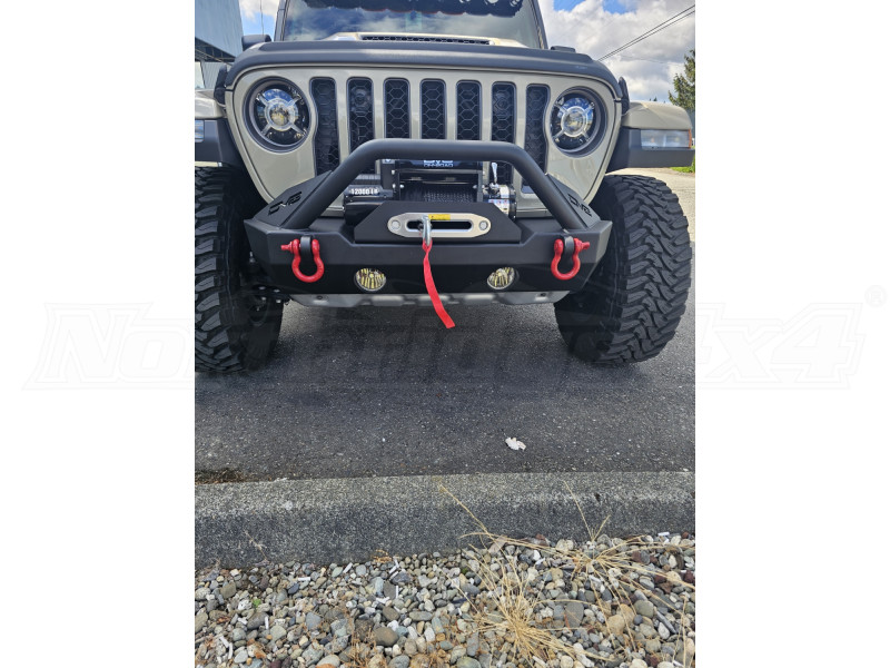 DV8 Offroad Hammer Stubby Front Bumper (Part Number: FBSHTB-15) User Media for: DV8 Offroad Hammer Stubby Front Bumper - JT/JL/JK