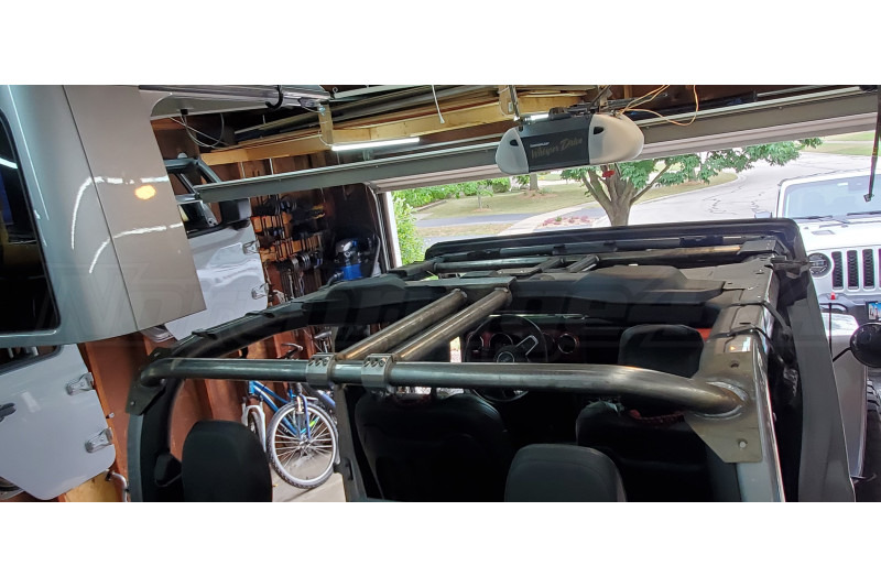 Rock Hard 4x4 Rear Cage Brace System - Bare (Part Number: RH-80700) User Media for: Rock Hard 4x4 Rear Cage Brace System - Bare - JT