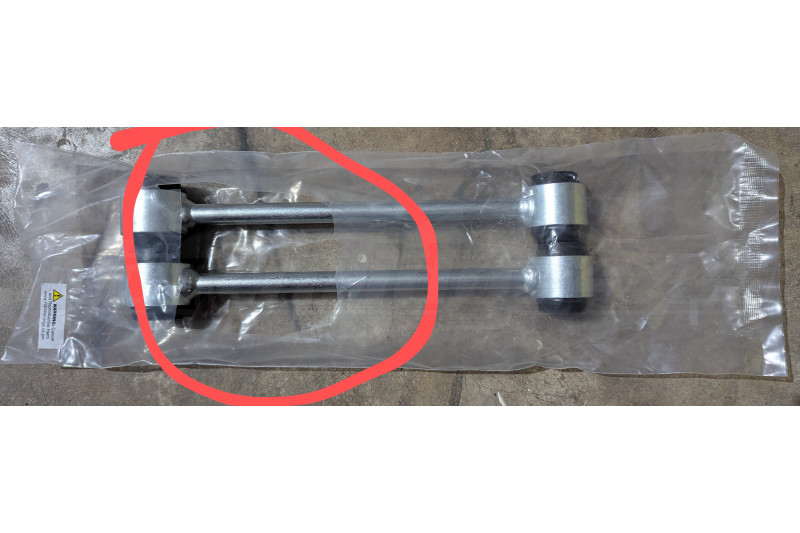 RockJock Rear Extended Sway Bar Links ( Part Number: RJKCE-9142) RockJock Rear Extended Sway Bar Links ( Part Number: CE-9142)