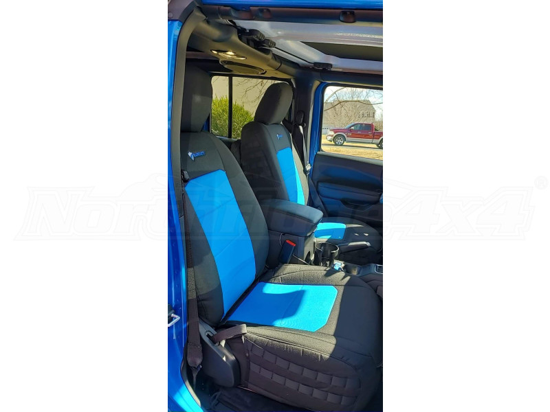 Bartact Tactical Series Front Seat Covers - Black/Blue (Part Number: JTTC2019FPBU) User Media for: Bartact Tactical Series Front Seat Covers - Black/Blue - JT