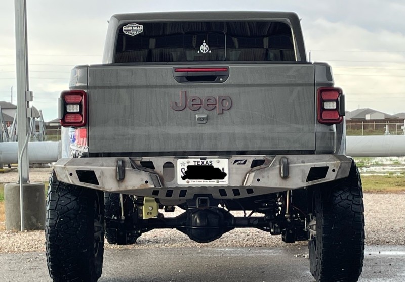 Motobilt Crusher Series Rear Bumper w/ Corner Frame Mounts - Bare Steel (Part Number: MB1110-MB1111) User Media for: Motobilt Crusher Series Rear Bumper w/ Corner Frame Mounts - Bare Steel - JT