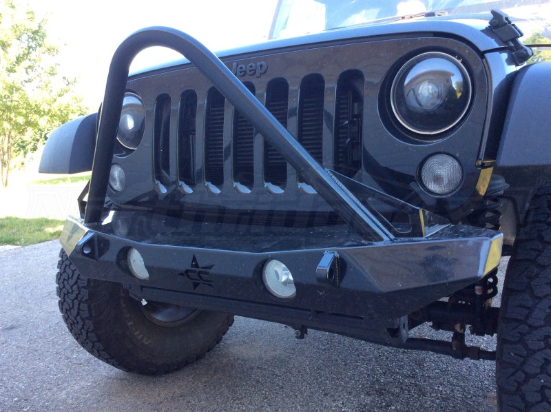 Crawler Conceptz Ultra Series Mid Width Front Bumper w/Stinger And Tabs Bare ( Part Number: CCZUS-MID-003) Crawler Conceptz Ultra Series Mid Width Front Bumper w/Stinger And Tabs Bare ( Part Number: US-MID-003)