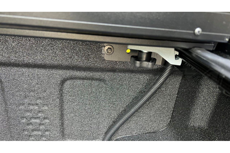 Rugged Ridge Armis Hard Folding Tonneau Bed Cover w/ LINE-X ( Part Number: RGR13550.24) Rugged Ridge Armis Hard Folding Tonneau Bed Cover w/ LINE-X ( Part Number: 13550.24)
