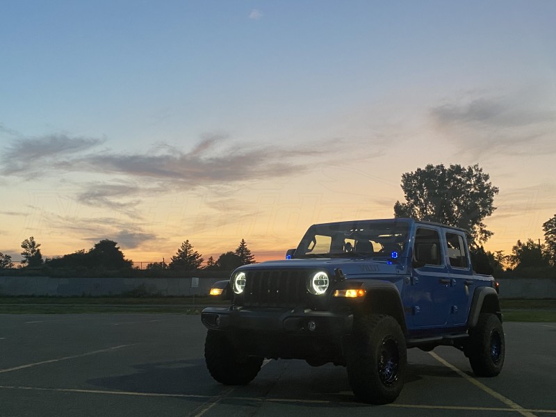 Rigid Industries Radiance Pod Blue Backlit (Part Number: 20201) User Media for: Rigid Industries Radiance Pod Blue Backlit