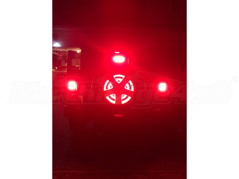 Rugged Ridge Brake light LED ring (Part Number: 11585.04) User Media for: Rugged Ridge Brake light LED ring - JK/TJ/LJ