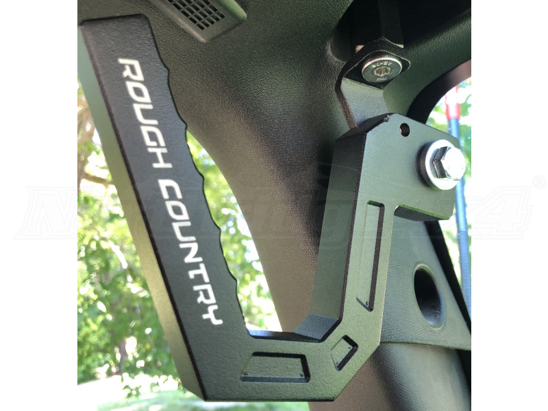 Rough Country Front Aluminum Grab Handles (Part Number: 6507) User Media for: Rough Country Front Aluminum Grab Handles - JK